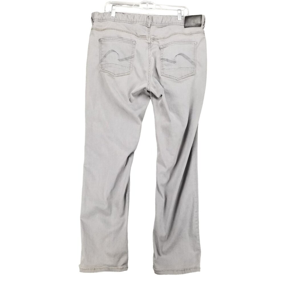 Jules Jeans Mens 38x32 Gray Slim Premium Urban Technical Stretch Denim